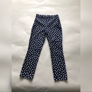 Kate Spade blue cloud print pants